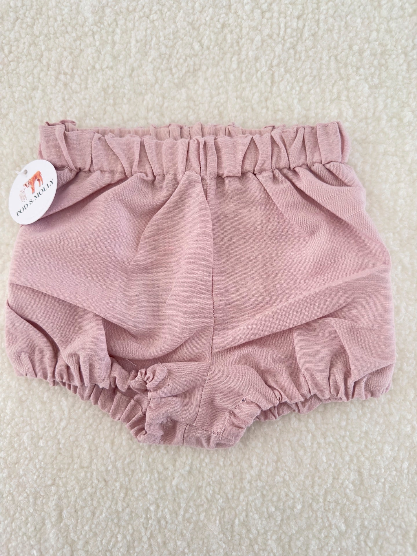 Frankie linen baby pants