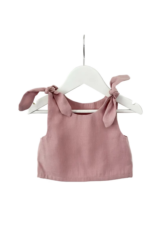 Grace baby top pink