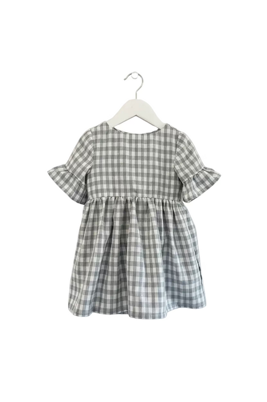 Alice short sleeve ruffle dress
