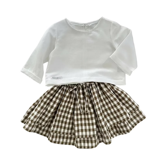 Esther top and Ellie skirt