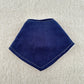 Bandana bib Navy linen