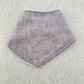 Grey babnada bib linen