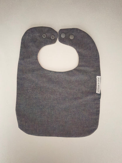 Baby bib Chambray