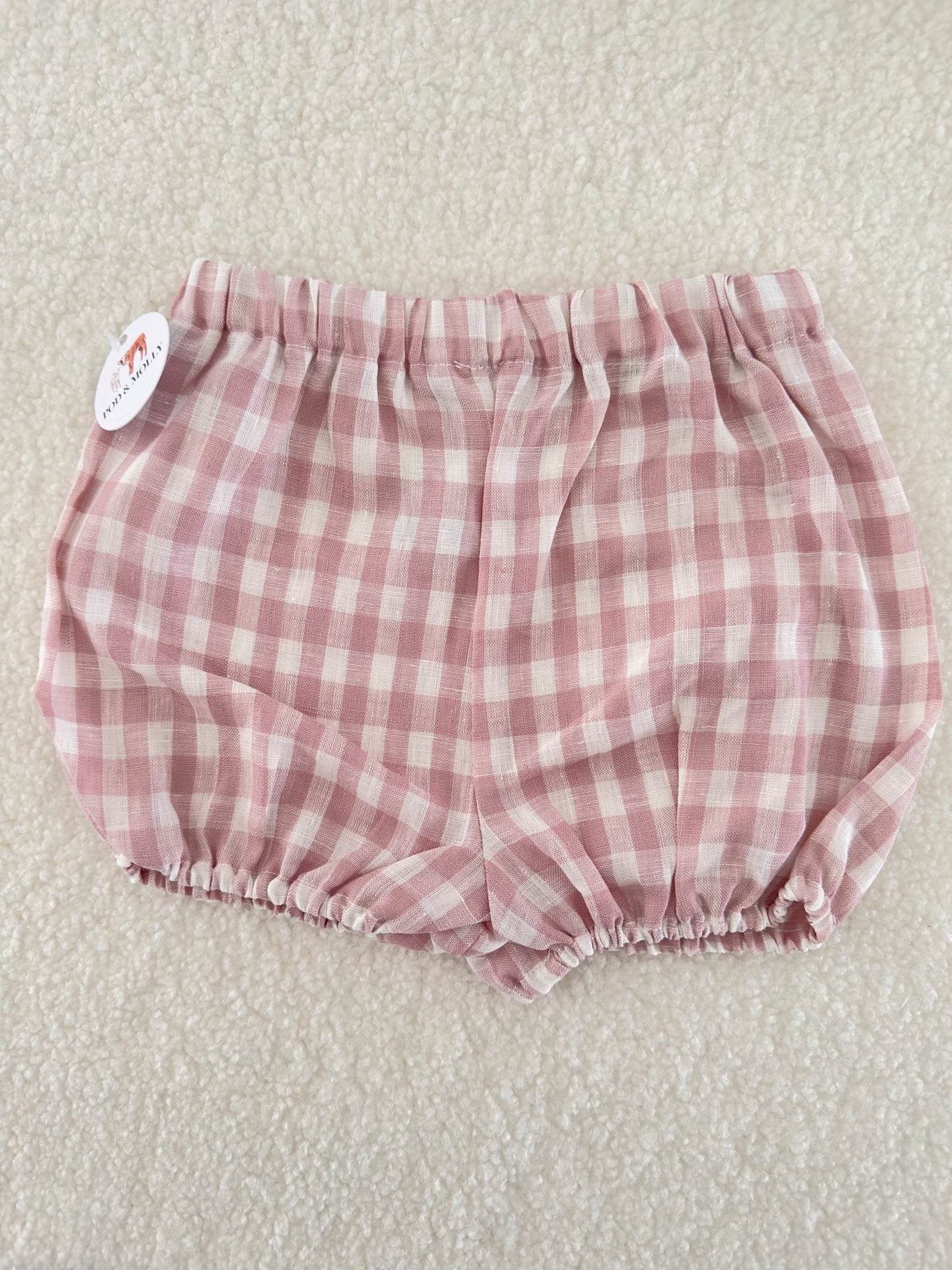 Frankie linen baby pants
