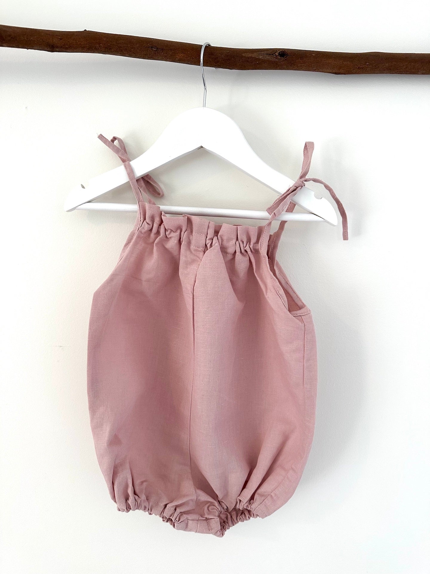 Milla baby playsuit pink