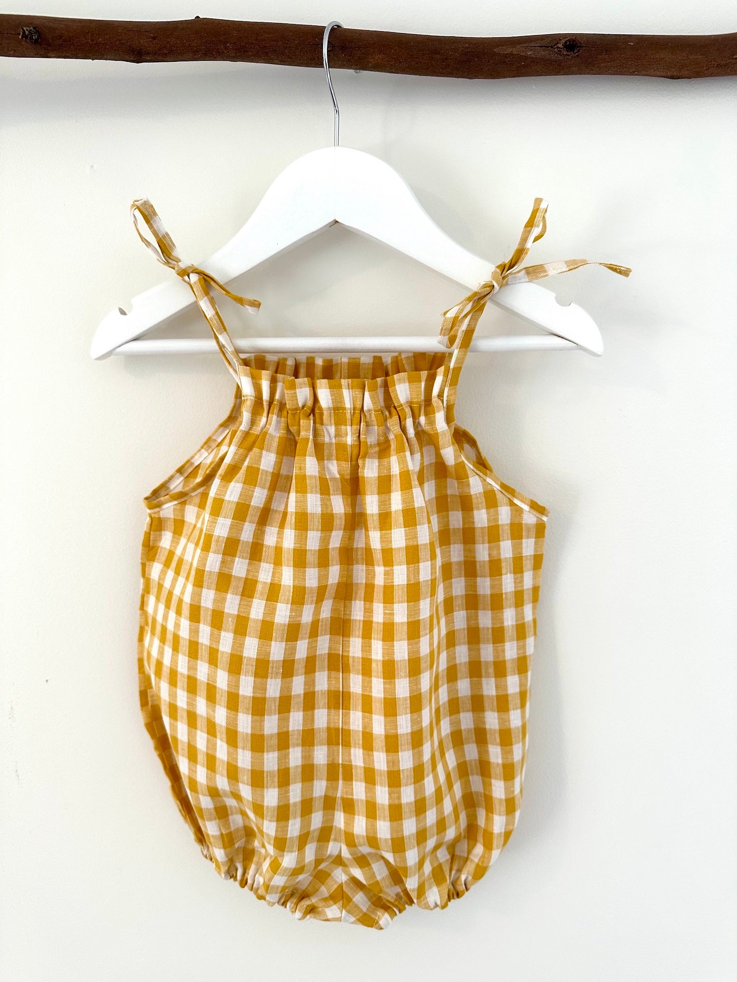 Milla baby playsuit yellow