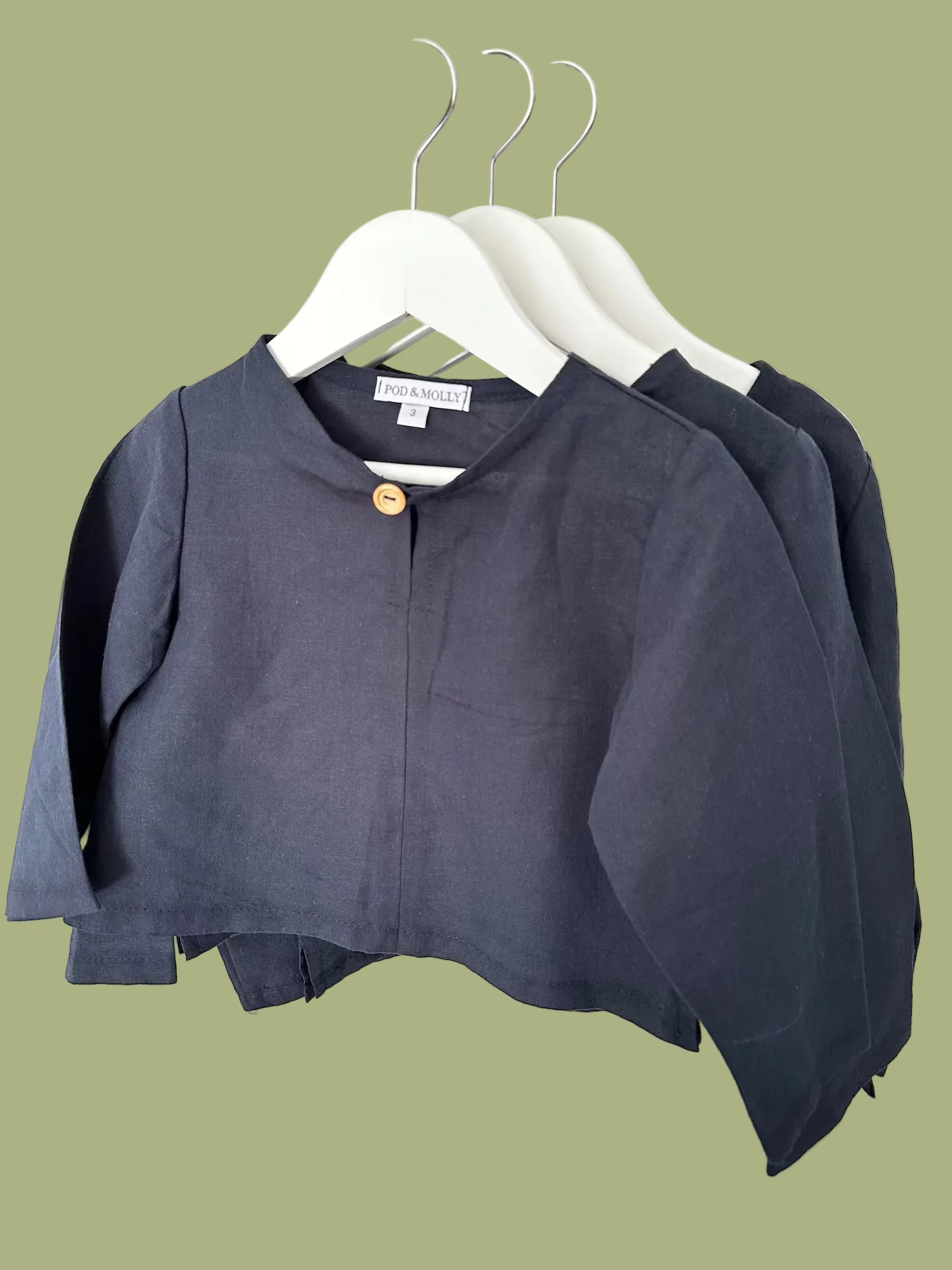 Ollie Long sleeve top Navy
