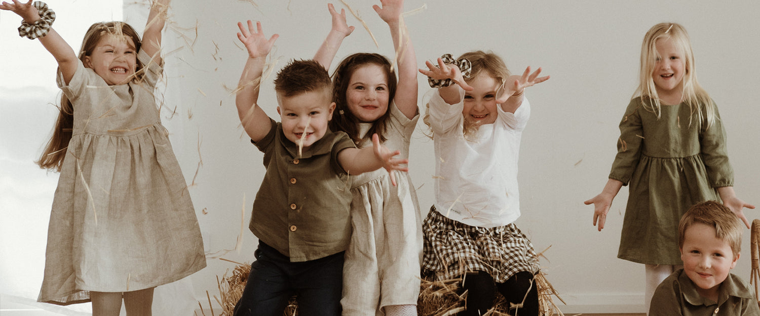 Children's clothing range inspired by the Australian country.