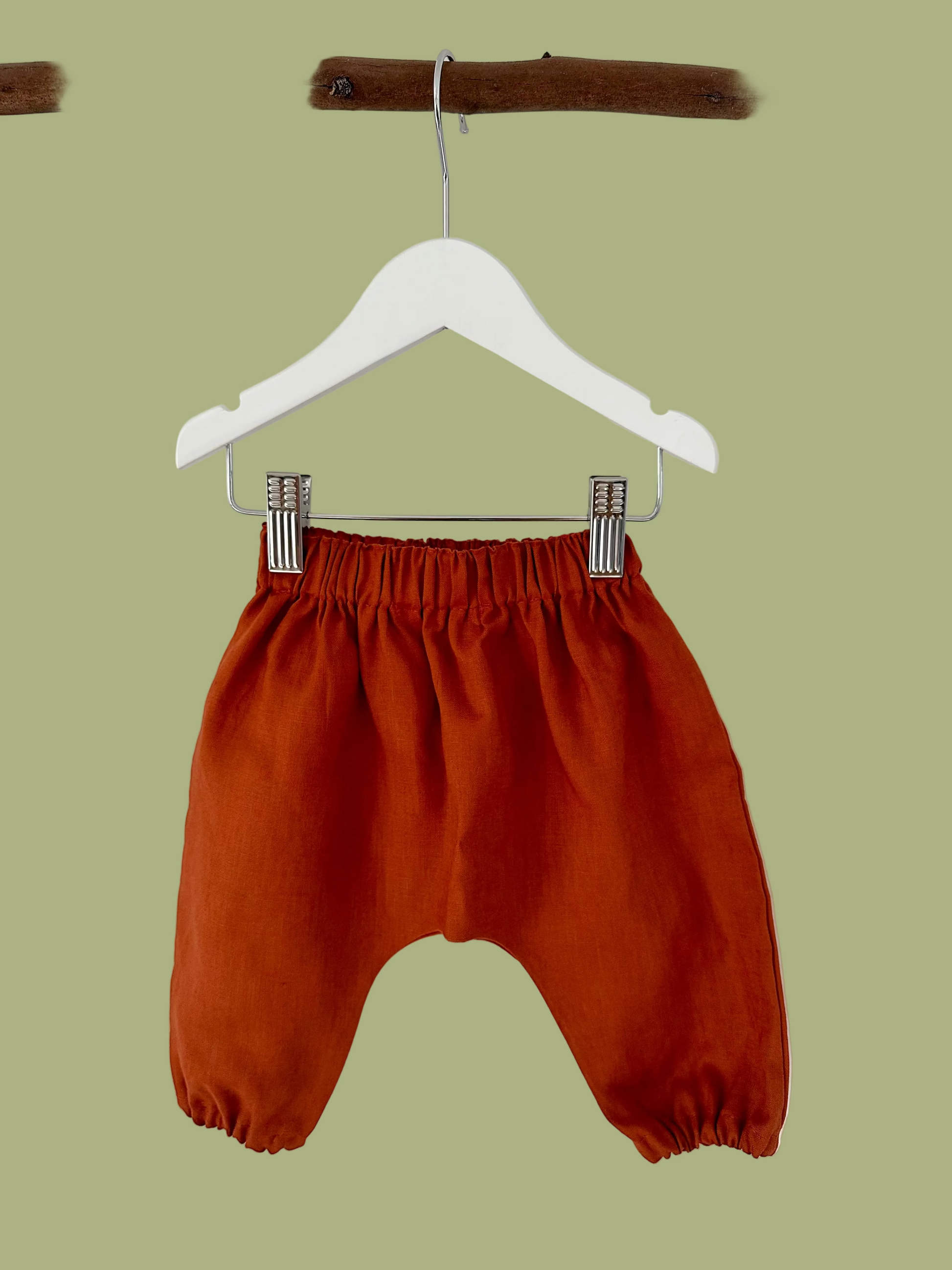 Arlo Baby Long Linen Pants