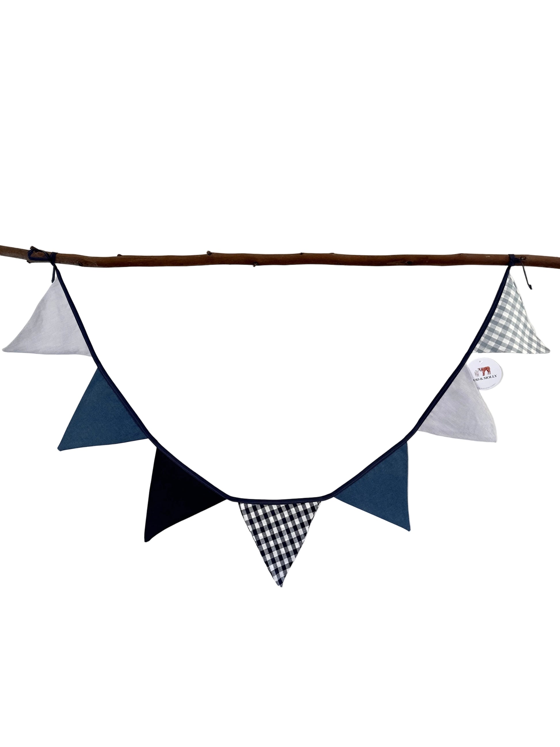 Bailey linen bunting