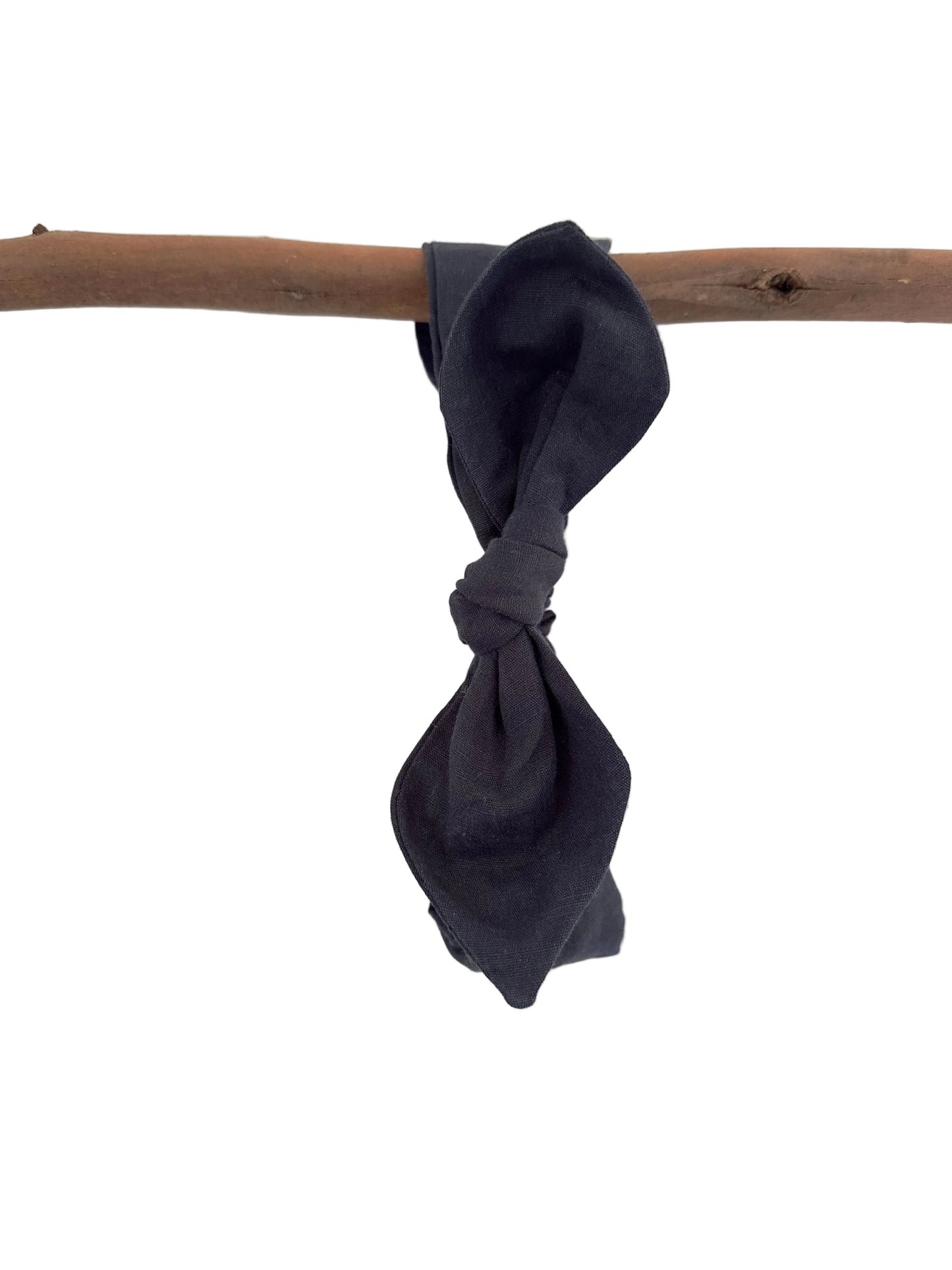 Bow headband Navy