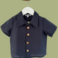 Charlie Linen Shirt Navy