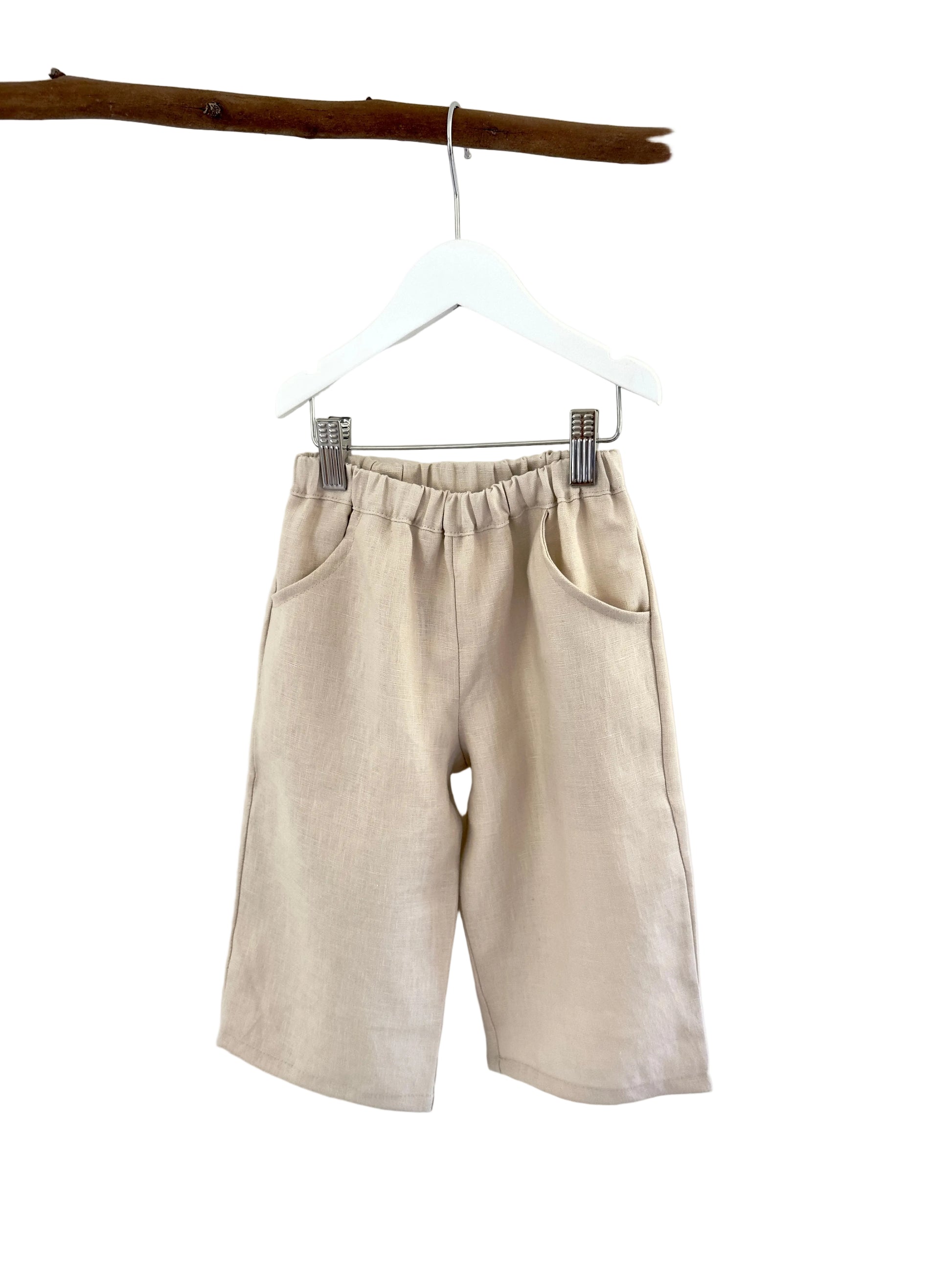 Emily linen pants sand