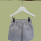 George Linen Shorts Pale blue