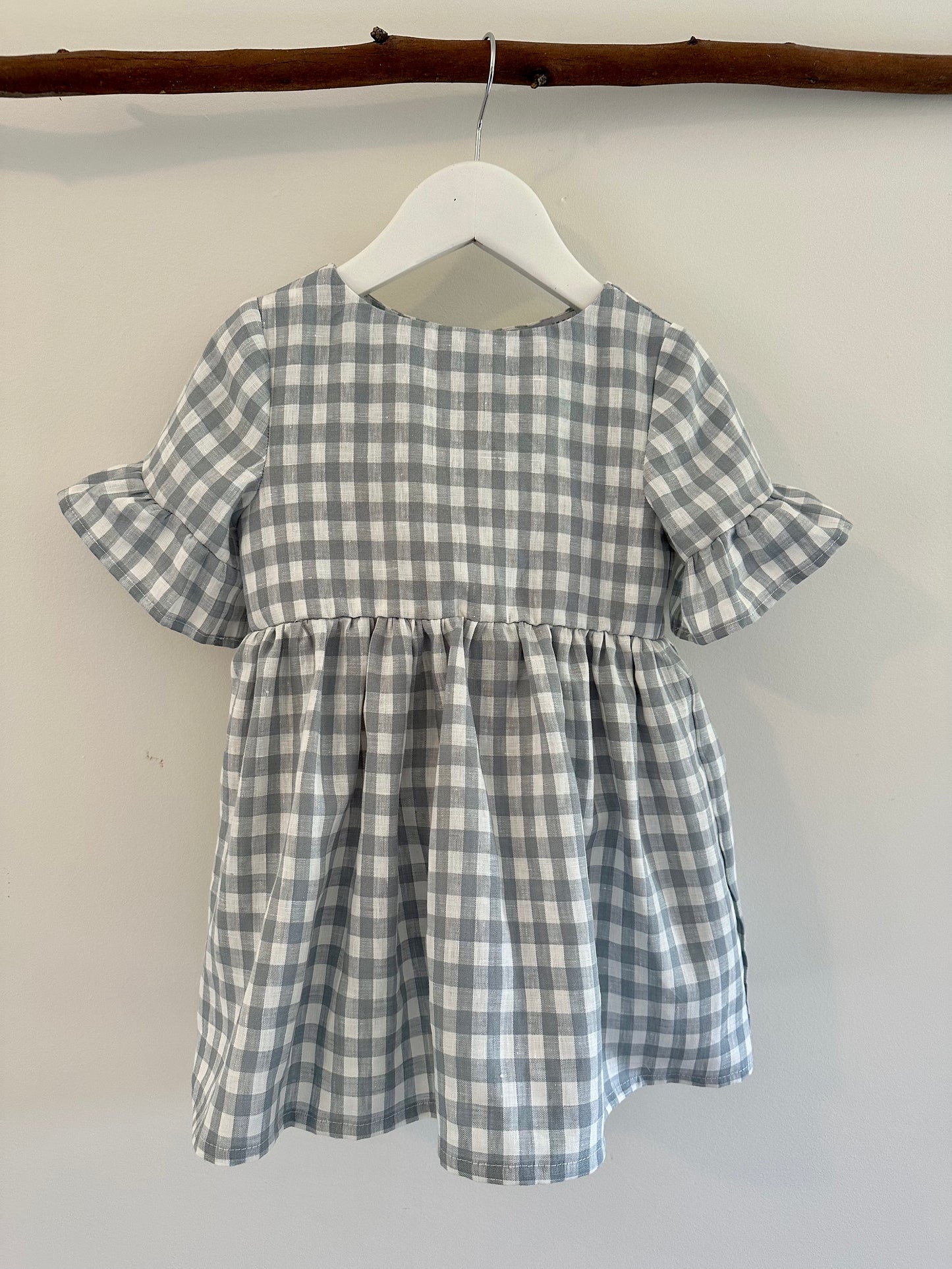 Alice short sleeve ruffle dress