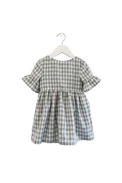Alice short sleeve ruffle dress