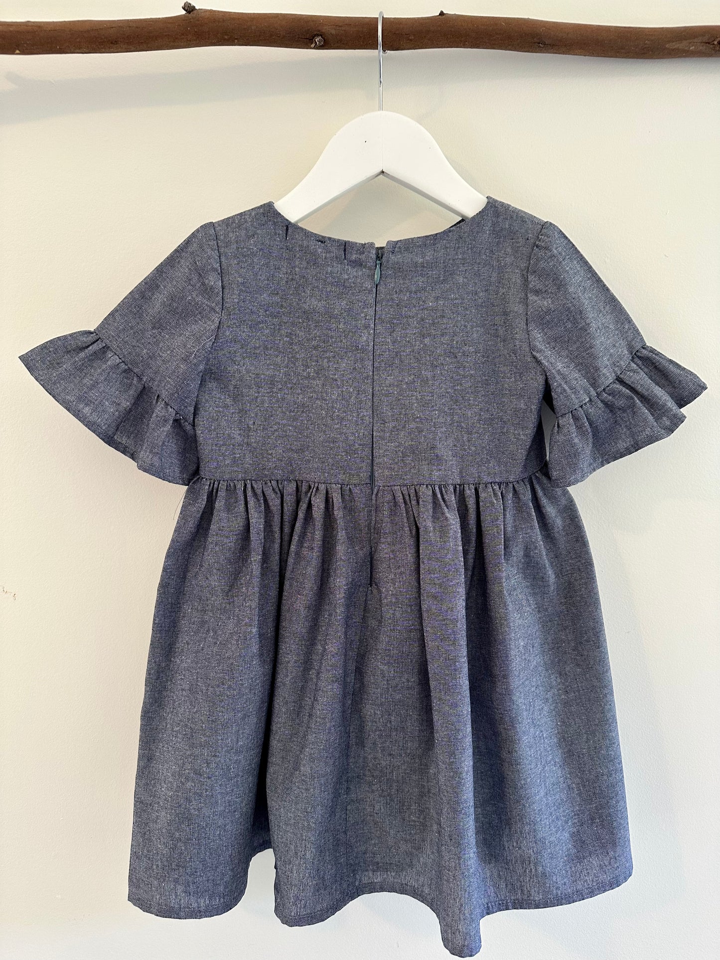 Alice short sleeve ruffle dress