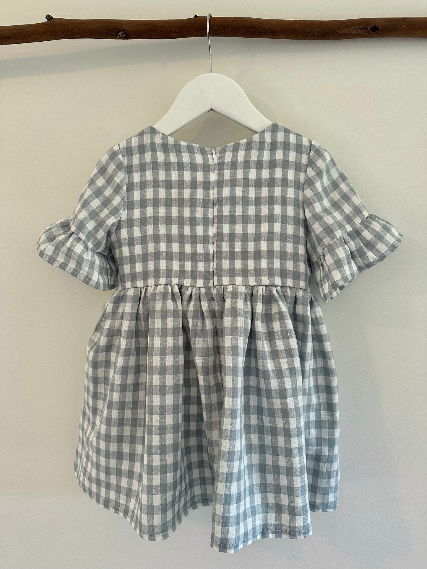 Alice short sleeve ruffle dress