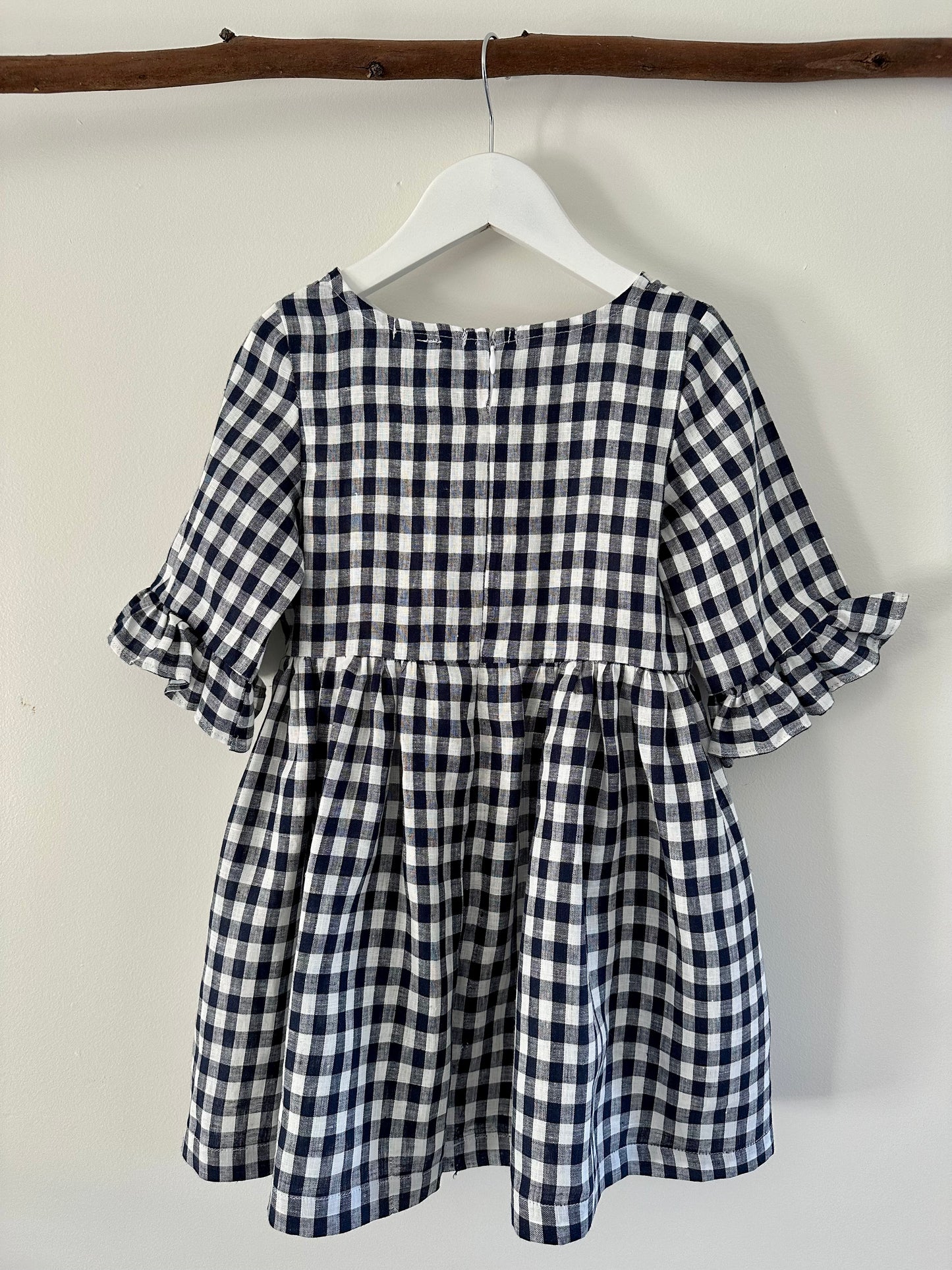 Alice short sleeve ruffle dress