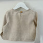 Esther girls linen top sand back