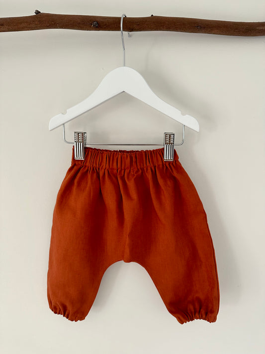 Arlo Baby Long Linen Pants