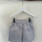 George Linen Shorts Pale blue