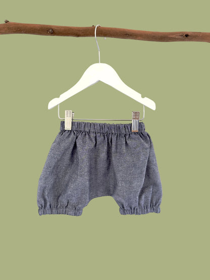Arlo Linen Baby  Shorts Chambray