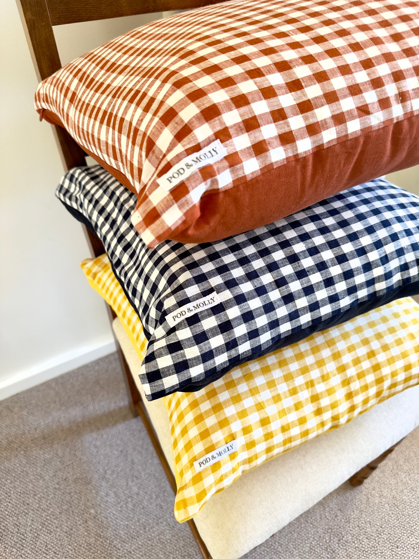 Emmerson linen cushions