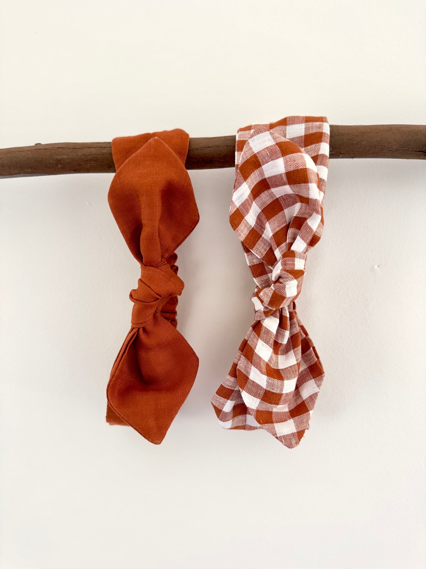 Bow Linen Headbands