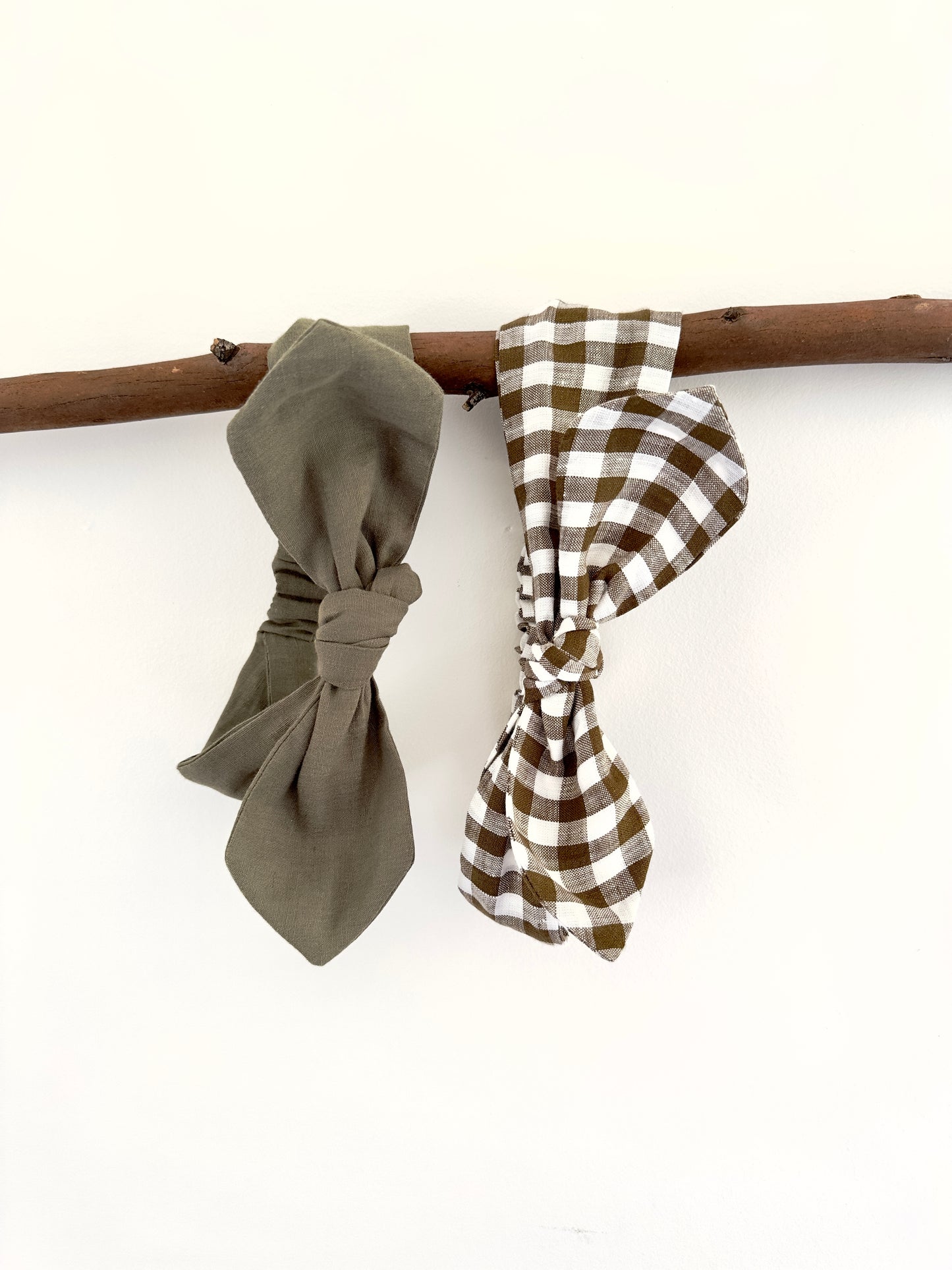 Bow Linen Headbands