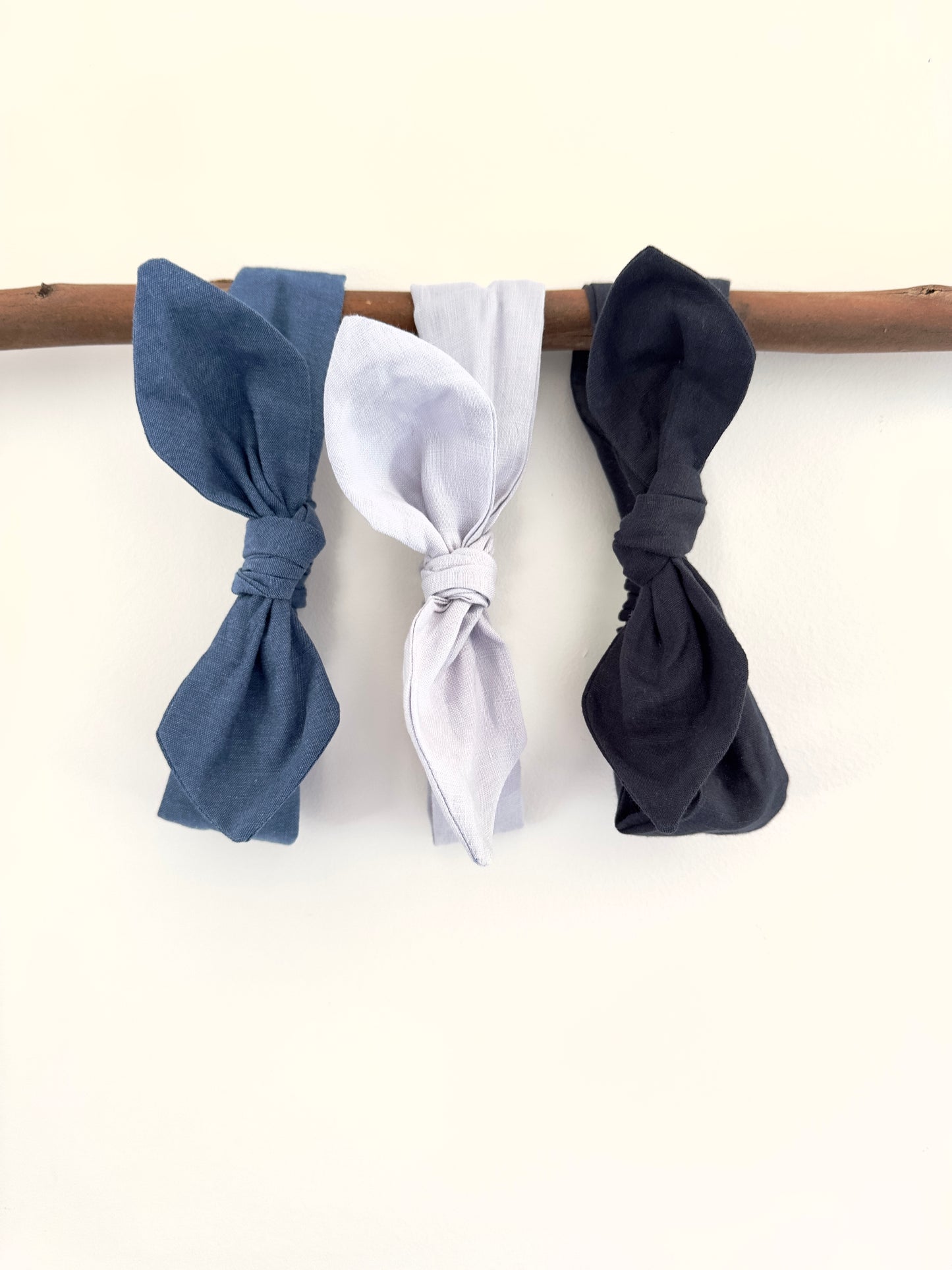 Bow Linen Headbands