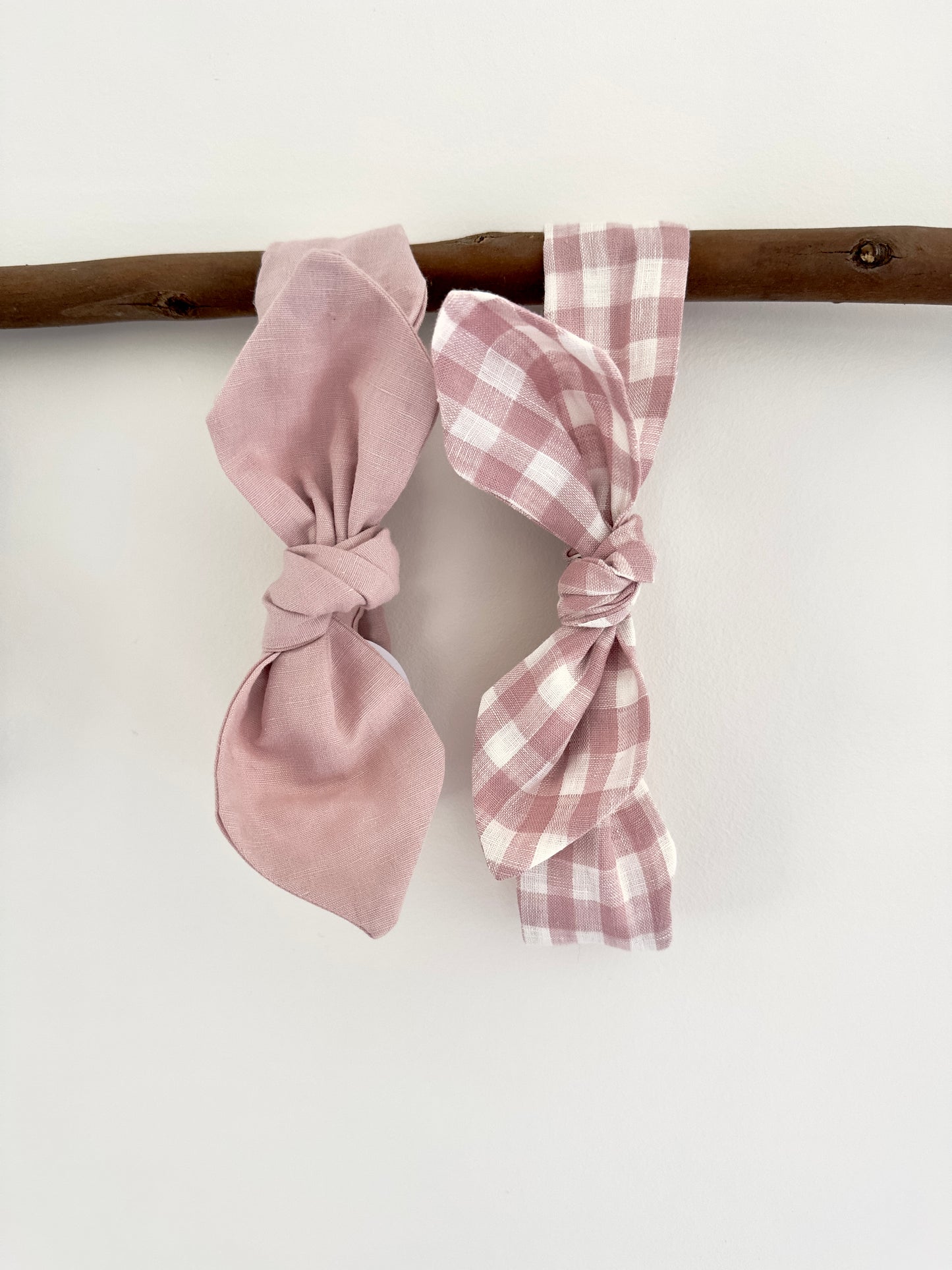 Bow Linen Headbands