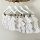 Lucy ruffled skirt white