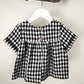 Lilly short sleeve linen top