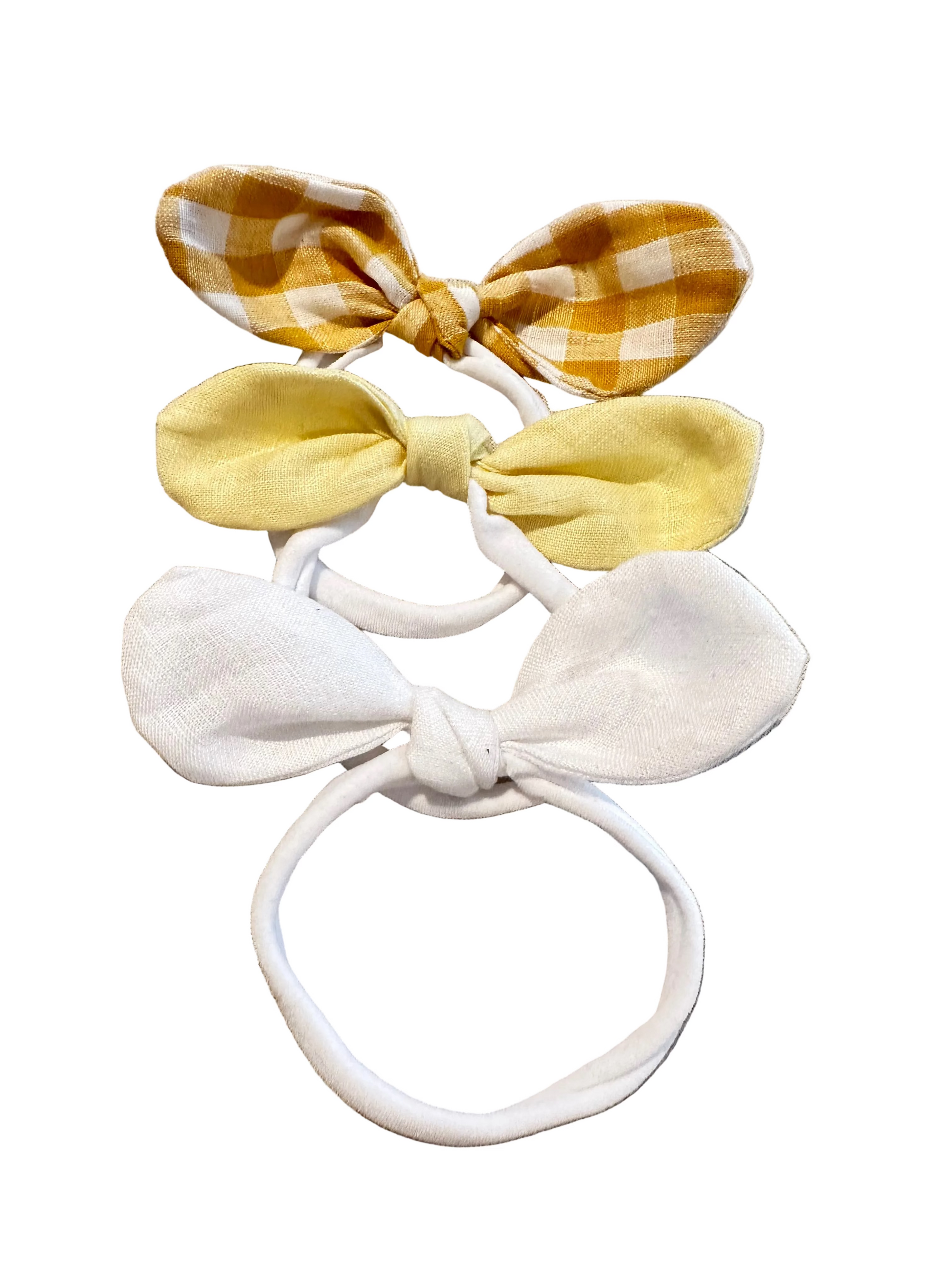 Maya baby bands lemon and yellow