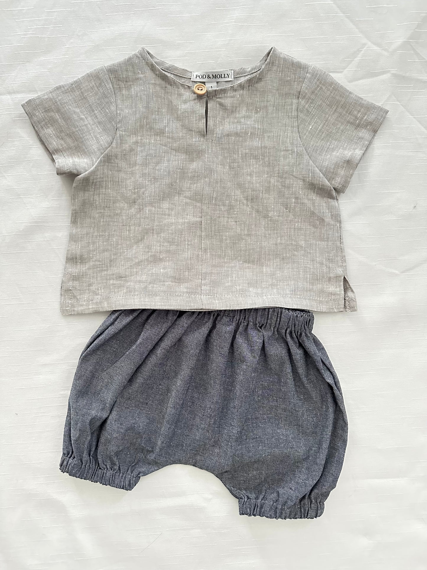 Ollie Arlo grey linen set