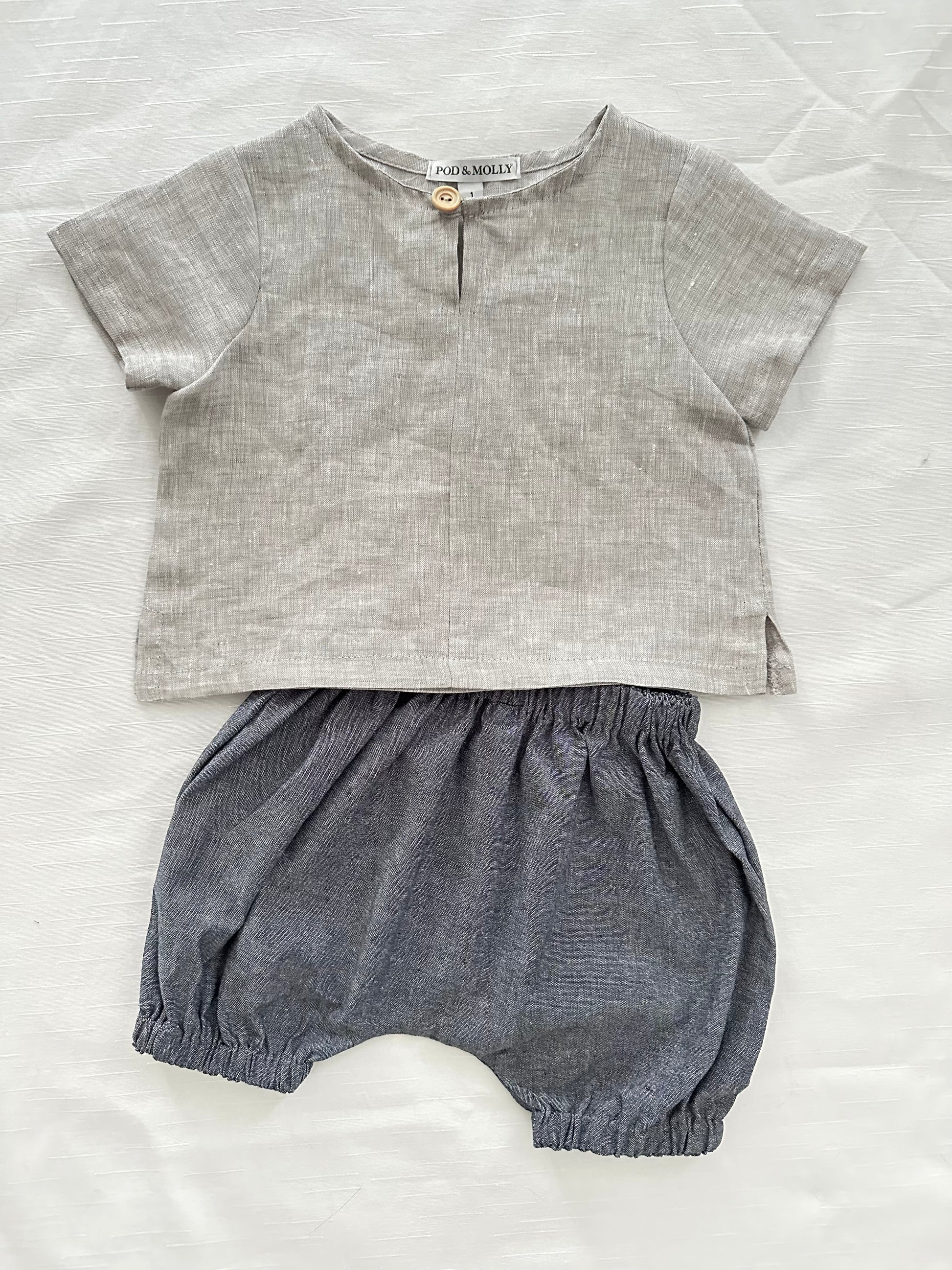 Ollie Arlo grey linen set