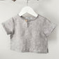 Ollie short sleeve top grey